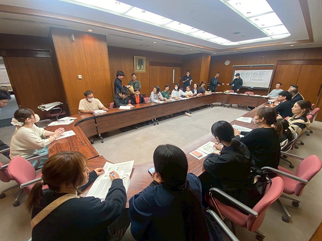 写真：抽選会